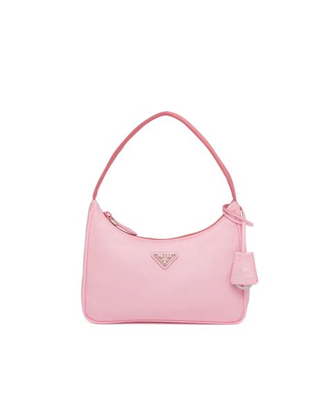 pink nylon prada|conscious Prada nylon bag.